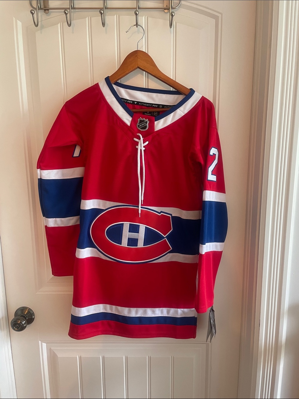 Montreal Canadiens Red & Blue Kids Hockey Jersey Dress? #72 Xhekaj